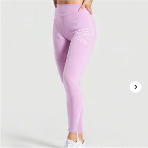 Legacy Fitness Panel Leggings- Pink